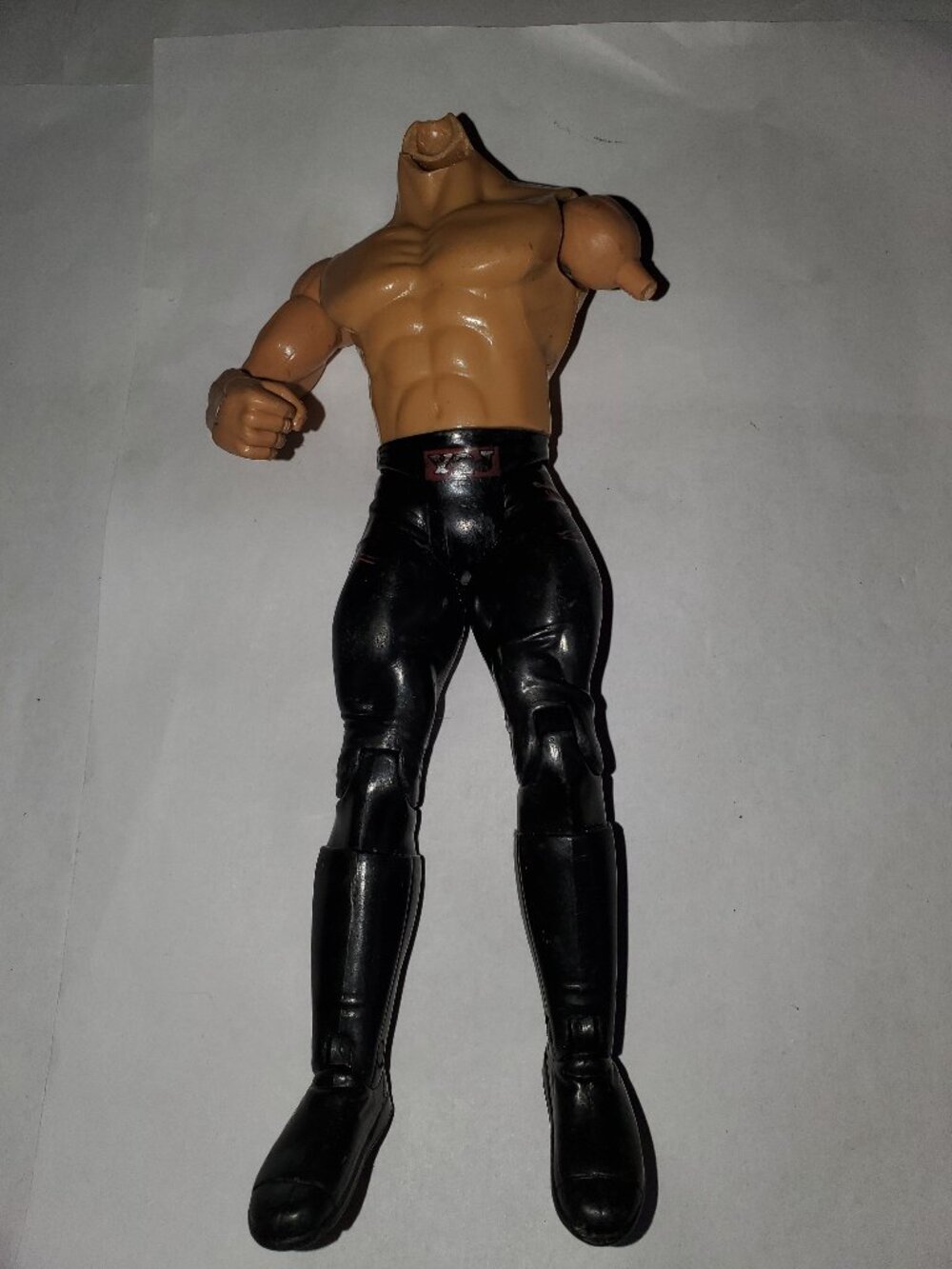USED VINTAGE WWE WWW 2004 WRESTLING CHRIS JERICHO 6" ACTION FIGURE MISSING HEAD